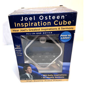 Joel Osteen Inspiration Audio Cube JOCUBE Sermons & Affirmations 2020 NEW IN BOX